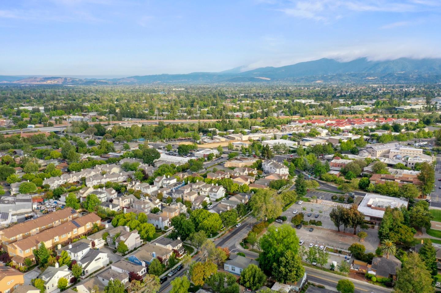 120 Harrison Avenue Campbell, CA 95008 - Photo 48 of 48 an aerial view of residential houses with outdoor space and trees