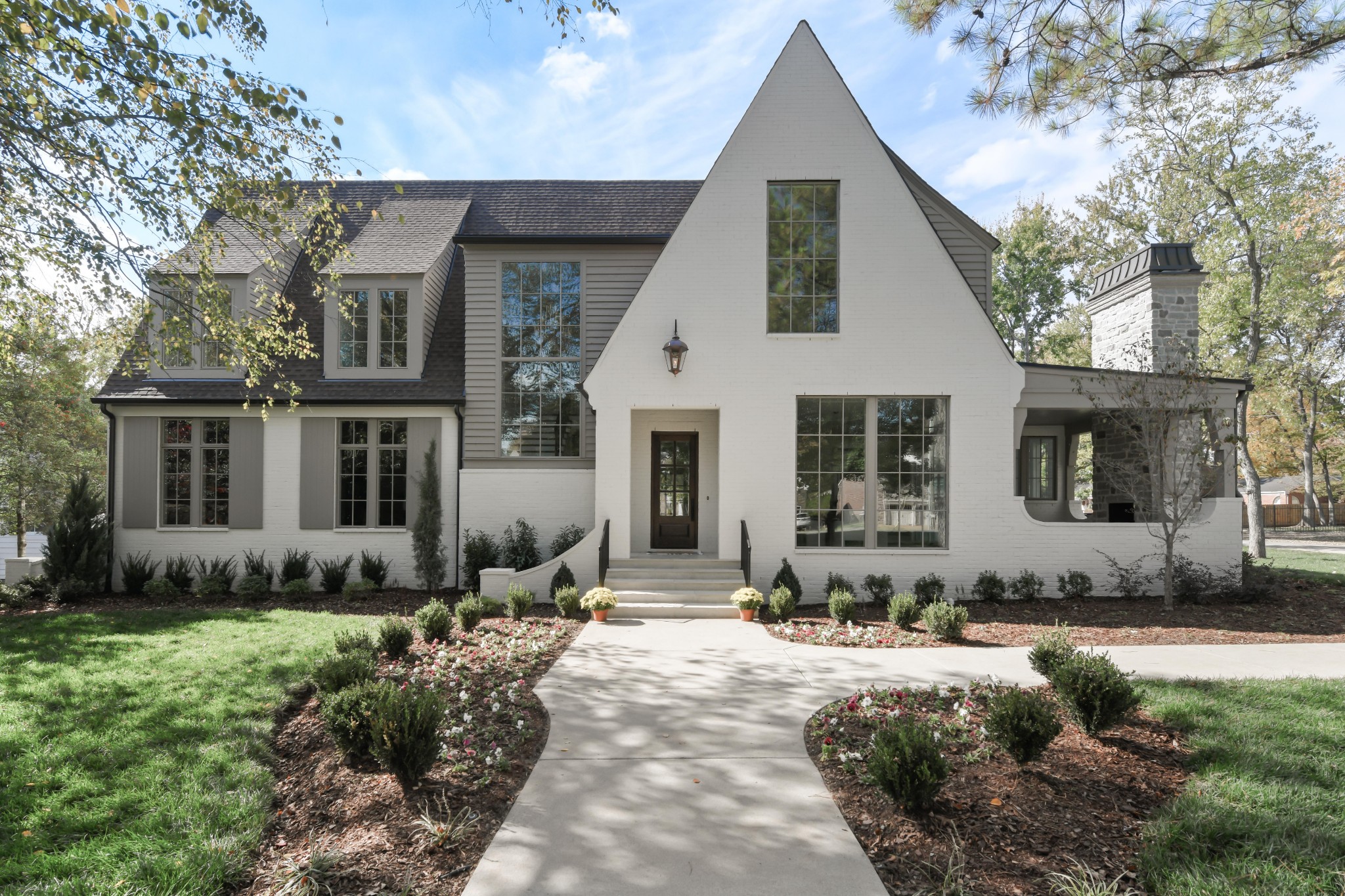 4001 Vailwood Drive Nashville, TN 37215 - Photo 1 of 25 a front view of a house with a yard