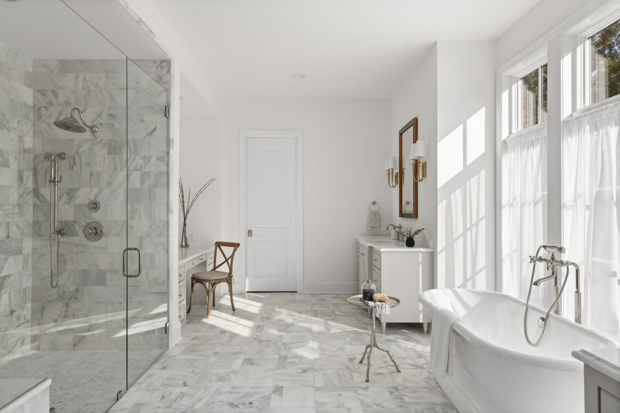 4001 Vailwood Drive Nashville, TN 37215 - Photo 14 of 25 a living room with patio furniture and a fireplace