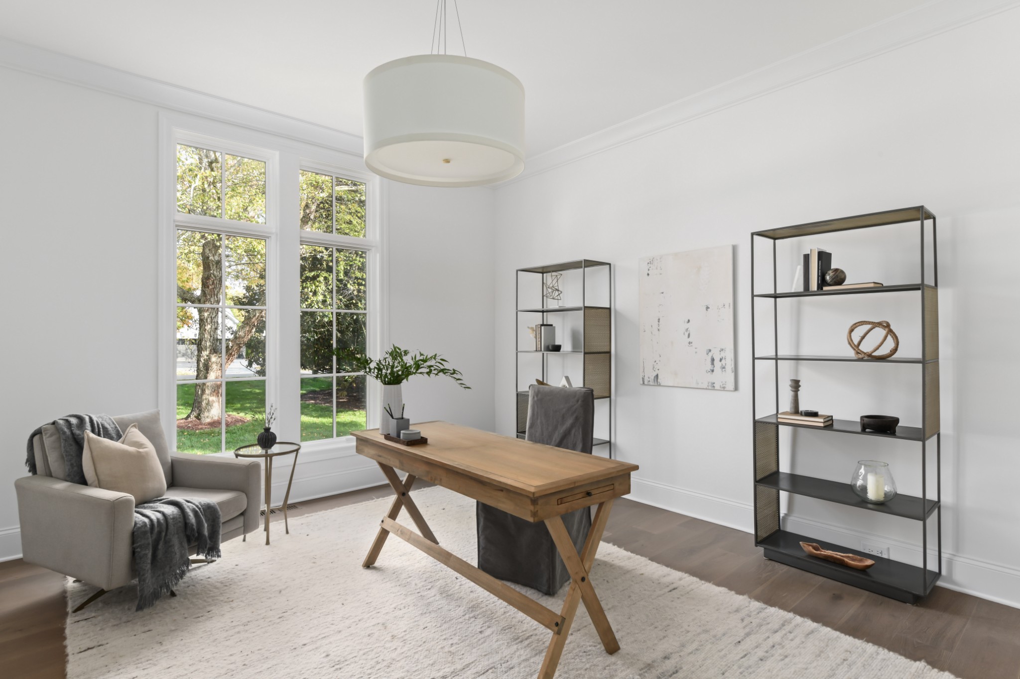 4001 Vailwood Drive Nashville, TN 37215 - Photo 16 of 25 a living room with furniture and a large window