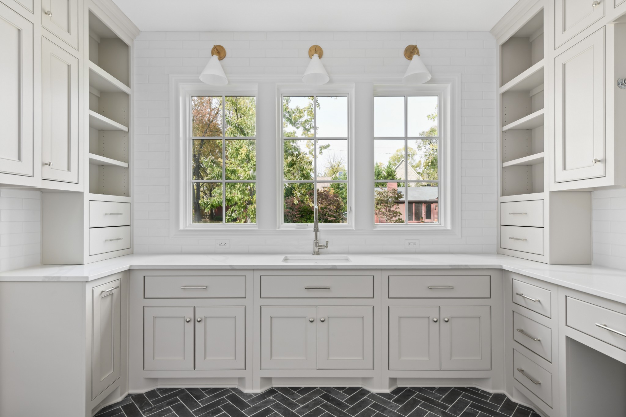 4001 Vailwood Drive Nashville, TN 37215 - Photo 18 of 25 a kitchen with white cabinets and window
