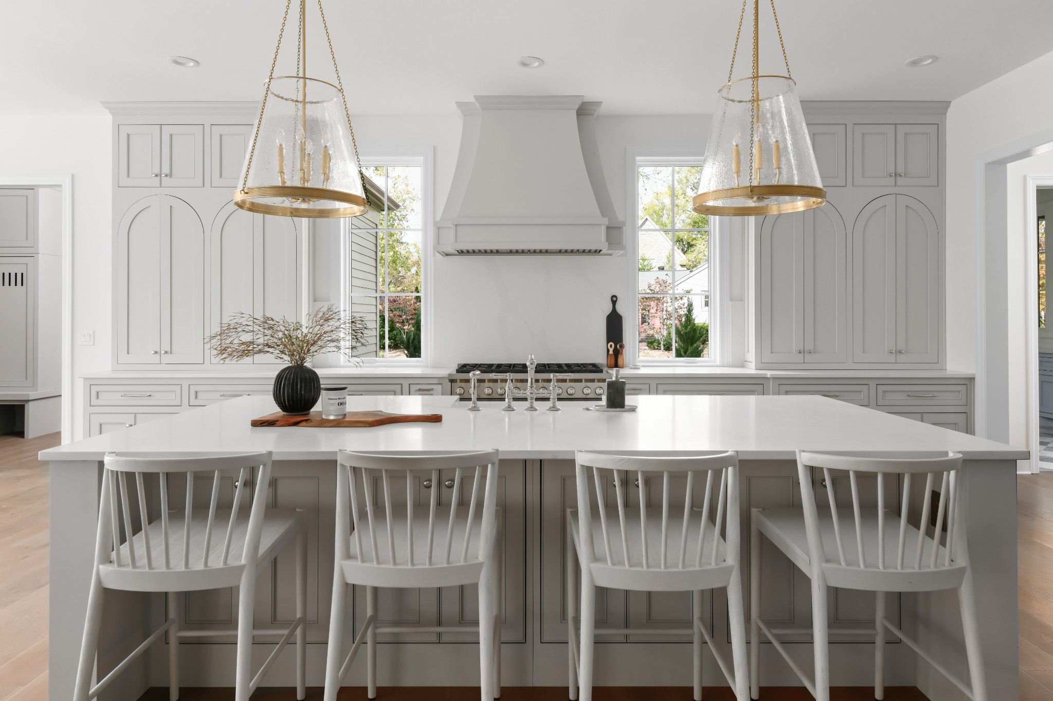 4001 Vailwood Drive Nashville, TN 37215 - Photo 6 of 25 a kitchen with a dining table and a chandelier