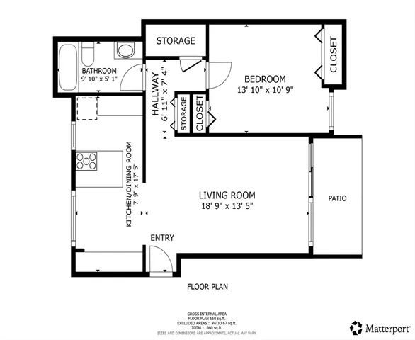 a picture of a floor plan