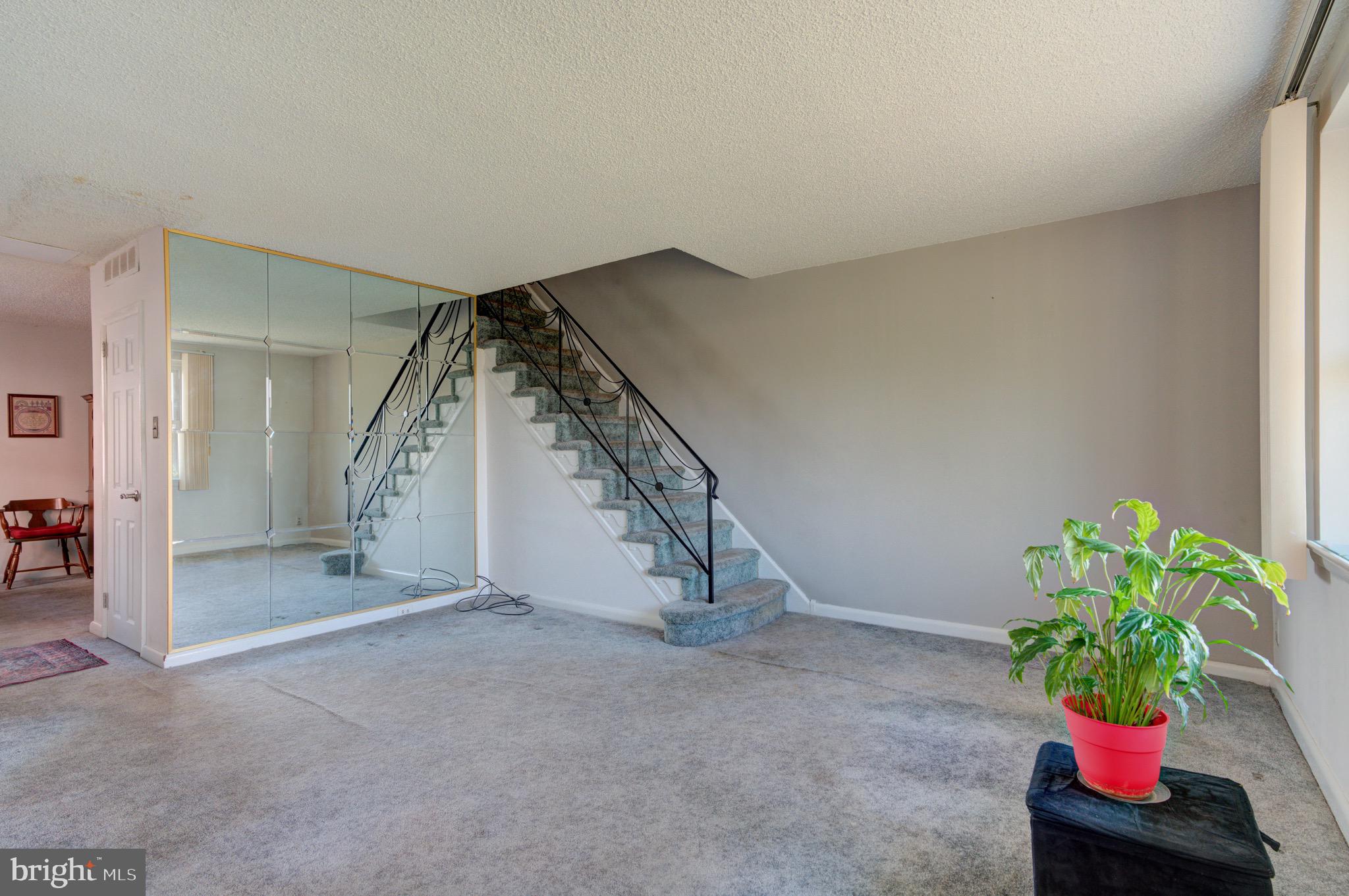 9075 Convent Avenue Philadelphia, PA 19136 - Photo 8 of 17 a view of an empty room with a potted plant