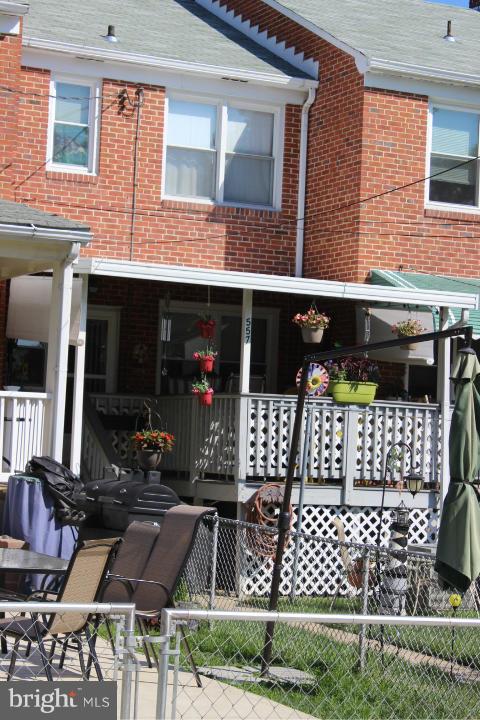 557 Welbrook Road Baltimore, MD 21221 - Photo 15 of 16 Exterior (Rear)