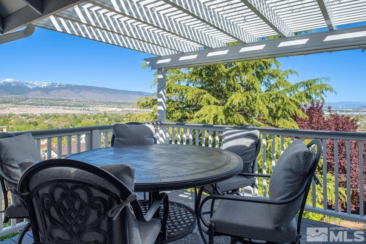 1415 Sioux Trail Reno, NV 89521 - Photo 22 of 40 a view of a balcony with furniture
