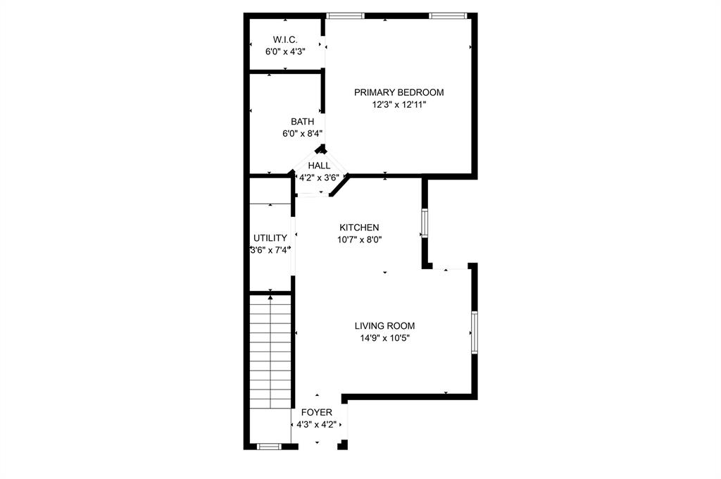 1321 Village Garden Azle, TX 76020 - Photo 20 of 20 a picture of a wall with a white wall and a painting