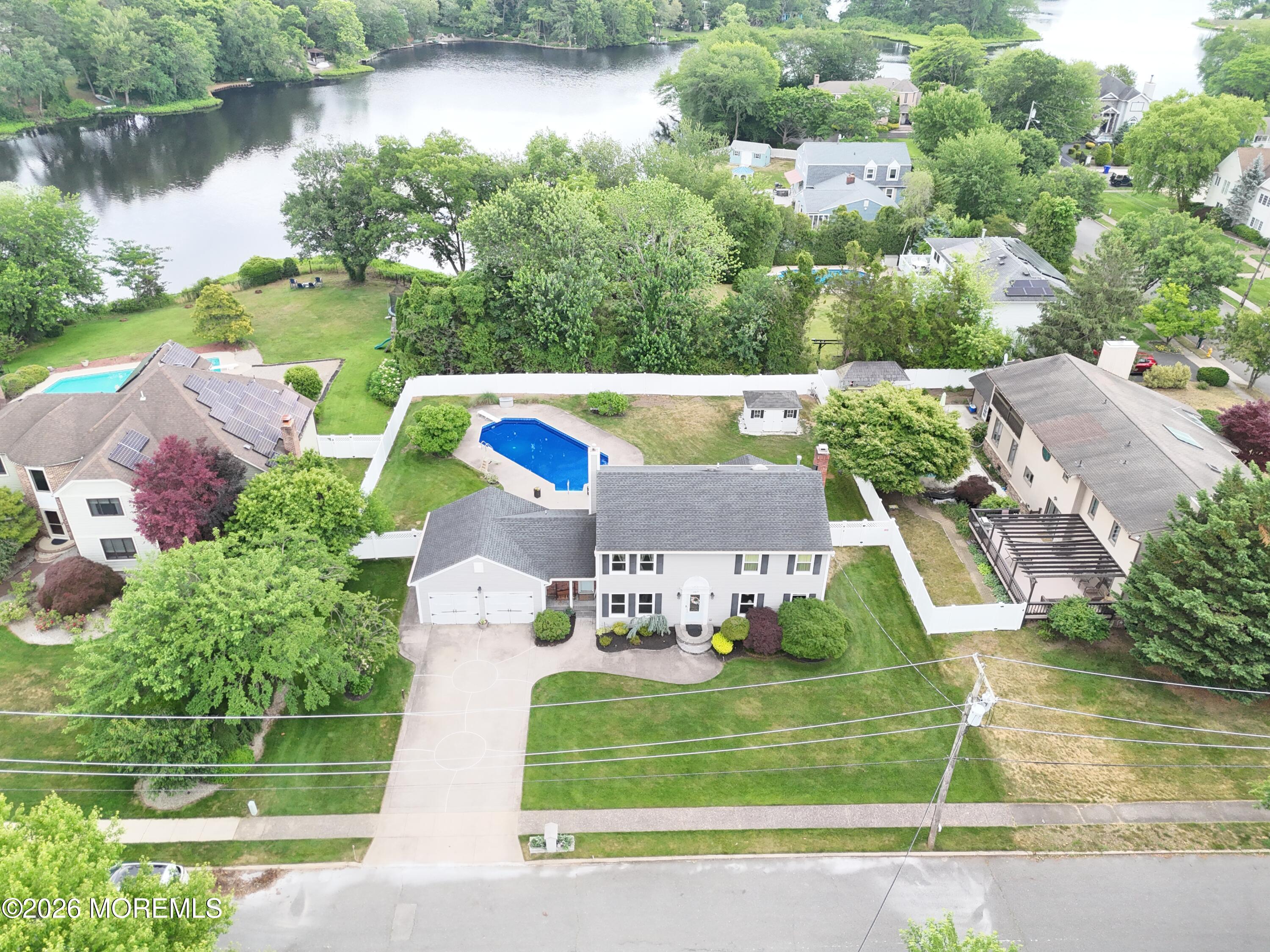 447 Sloping Hill Court Brick, NJ 08723 - Photo 31 of 34 Front W_Lake View