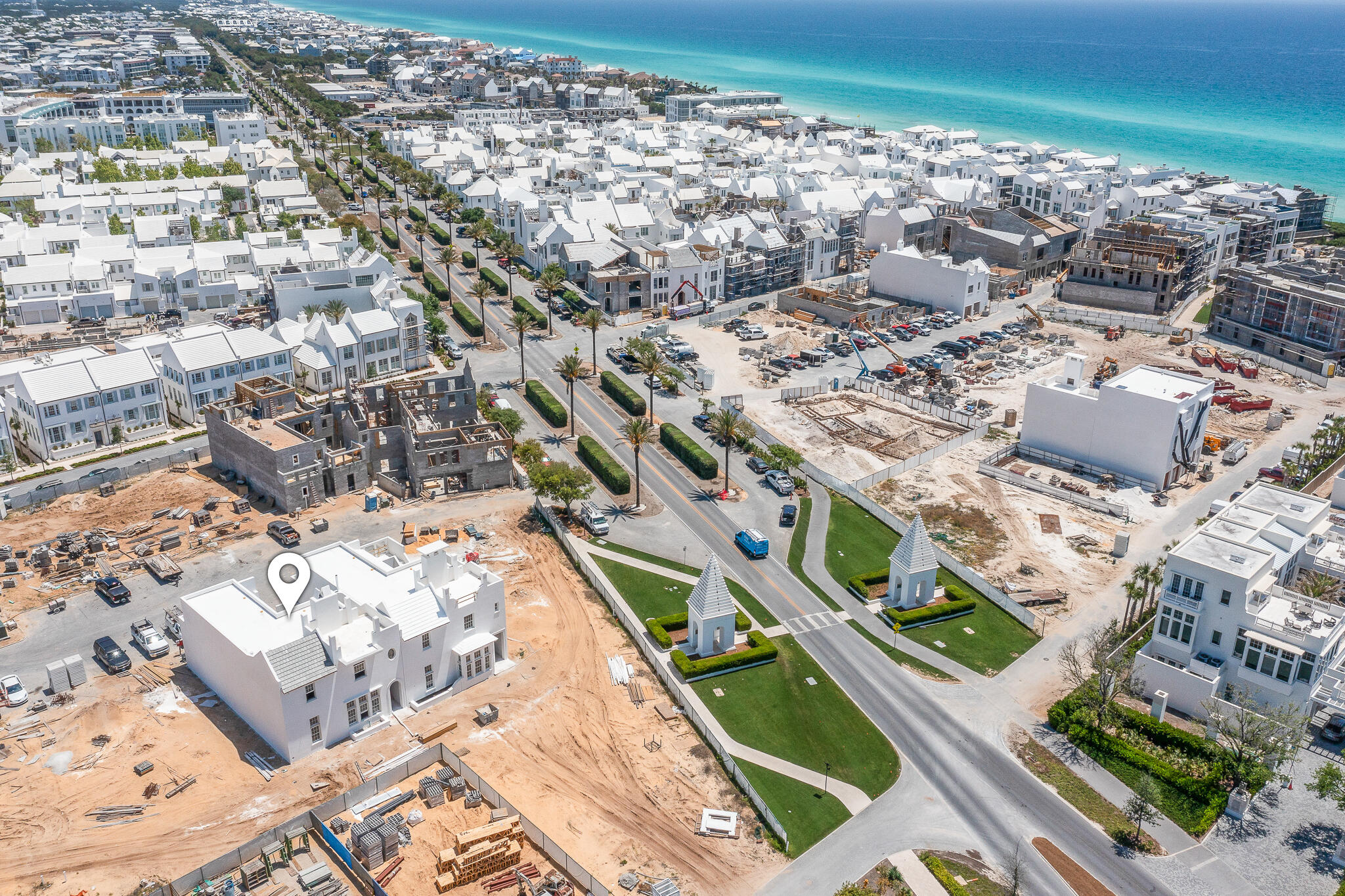 33 Schuyler Ct Inlet Beach Inlet Beach, FL 32461 - Photo 4 of 16 an aerial view of a city