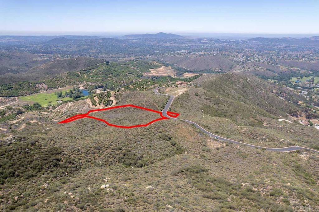 18055 Sunset Point Poway, CA 92064 - Photo 13 of 39 a view of a dry yard with a mountain