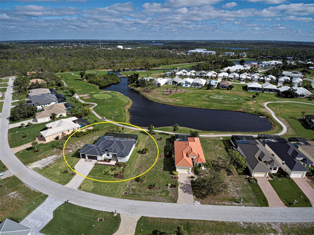 19 Windward Road Placida, FL 33946 - Photo 52 of 56 an aerial view of a house with a ocean view