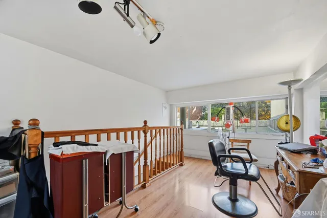 a view of entryway with stairs