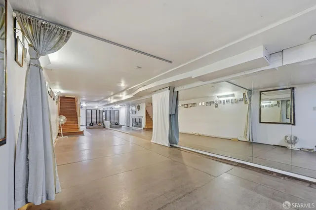 a view of entrance of the building