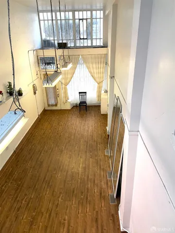 wooden floor in an empty room