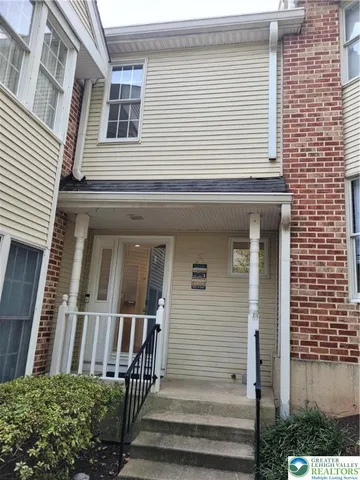 a view of a house with a large windows