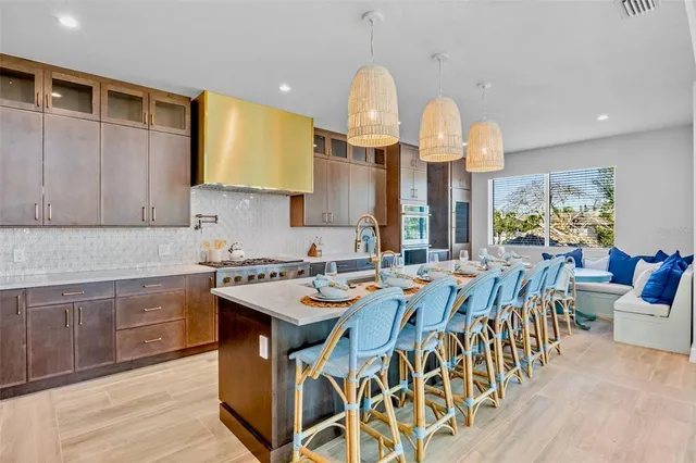 a view of a building with a yard