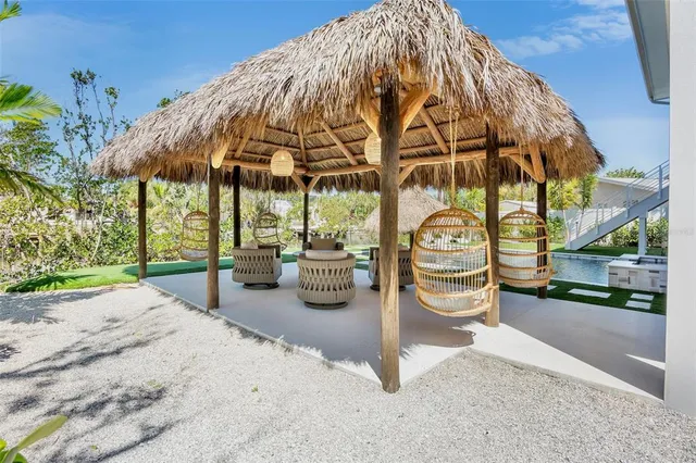 a view of balcony with city view