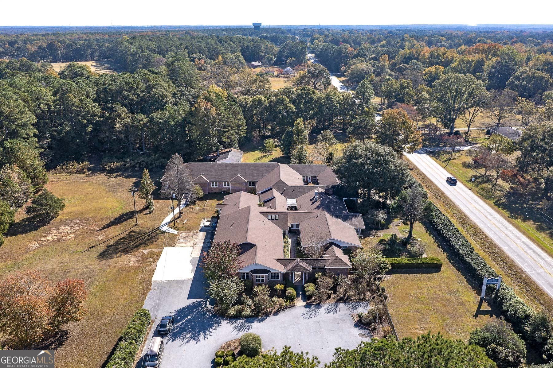 3084 Highway 81 Hampton, GA 30228 - Photo 49 of 57 an aerial view of house with yard