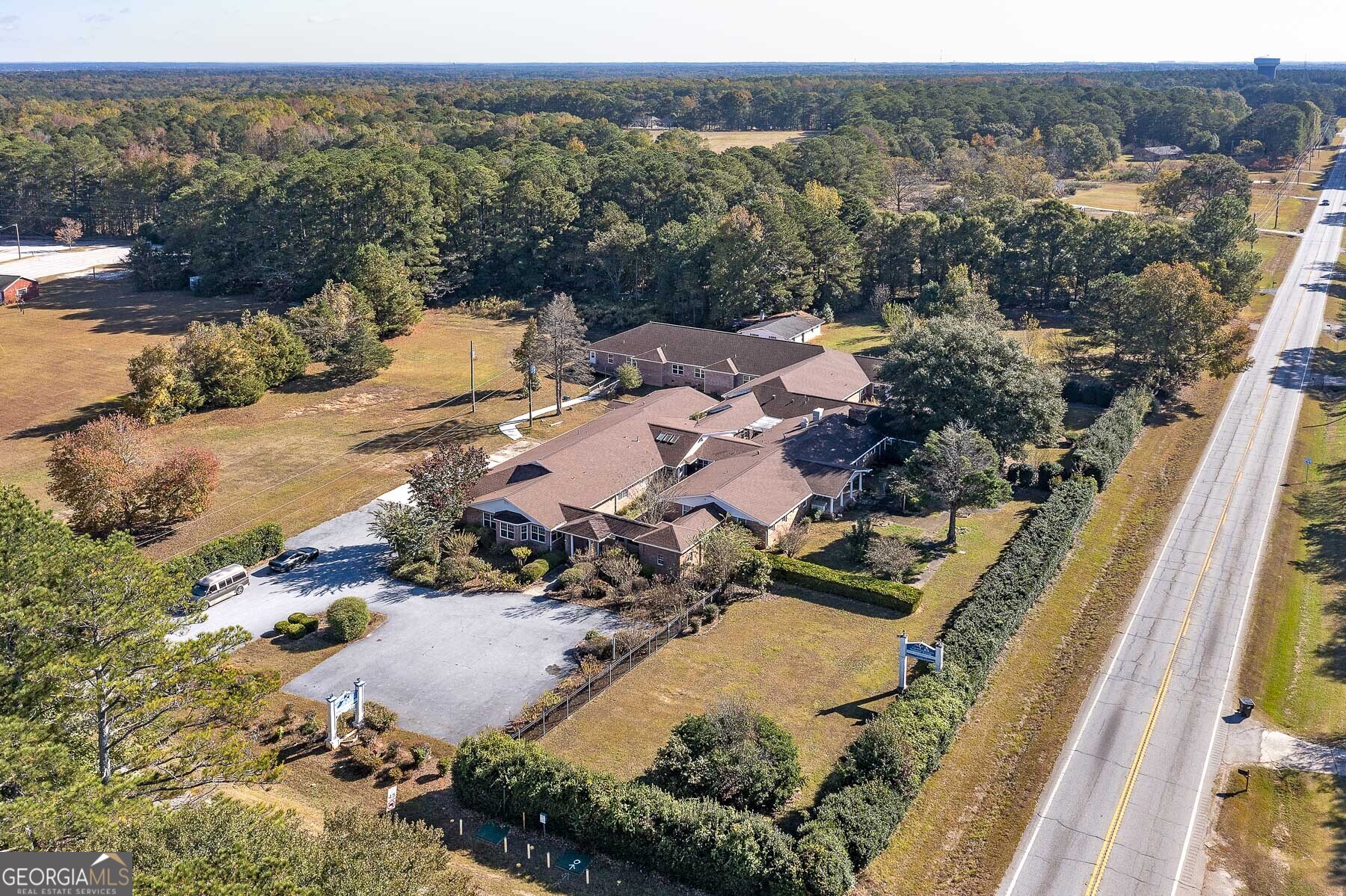 3084 Highway 81 Hampton, GA 30228 - Photo 50 of 57 an aerial view of residential houses with outdoor space