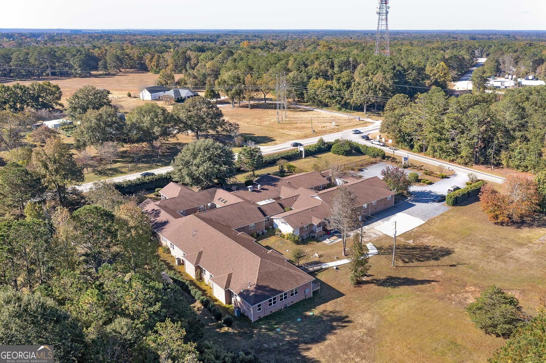 3084 Highway 81 Hampton, GA 30228 - Photo 54 of 57 an aerial view of residential houses with outdoor space