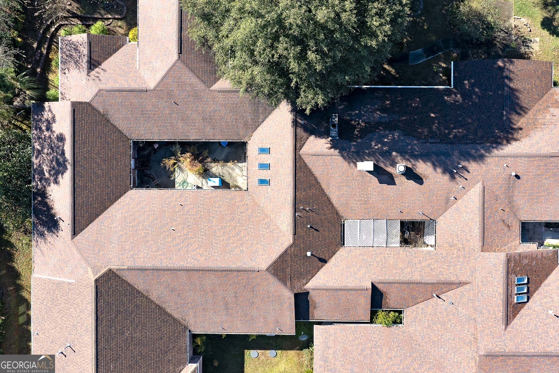 3084 Highway 81 Hampton, GA 30228 - Photo 57 of 57 an aerial view of a house with swimming pool and porch