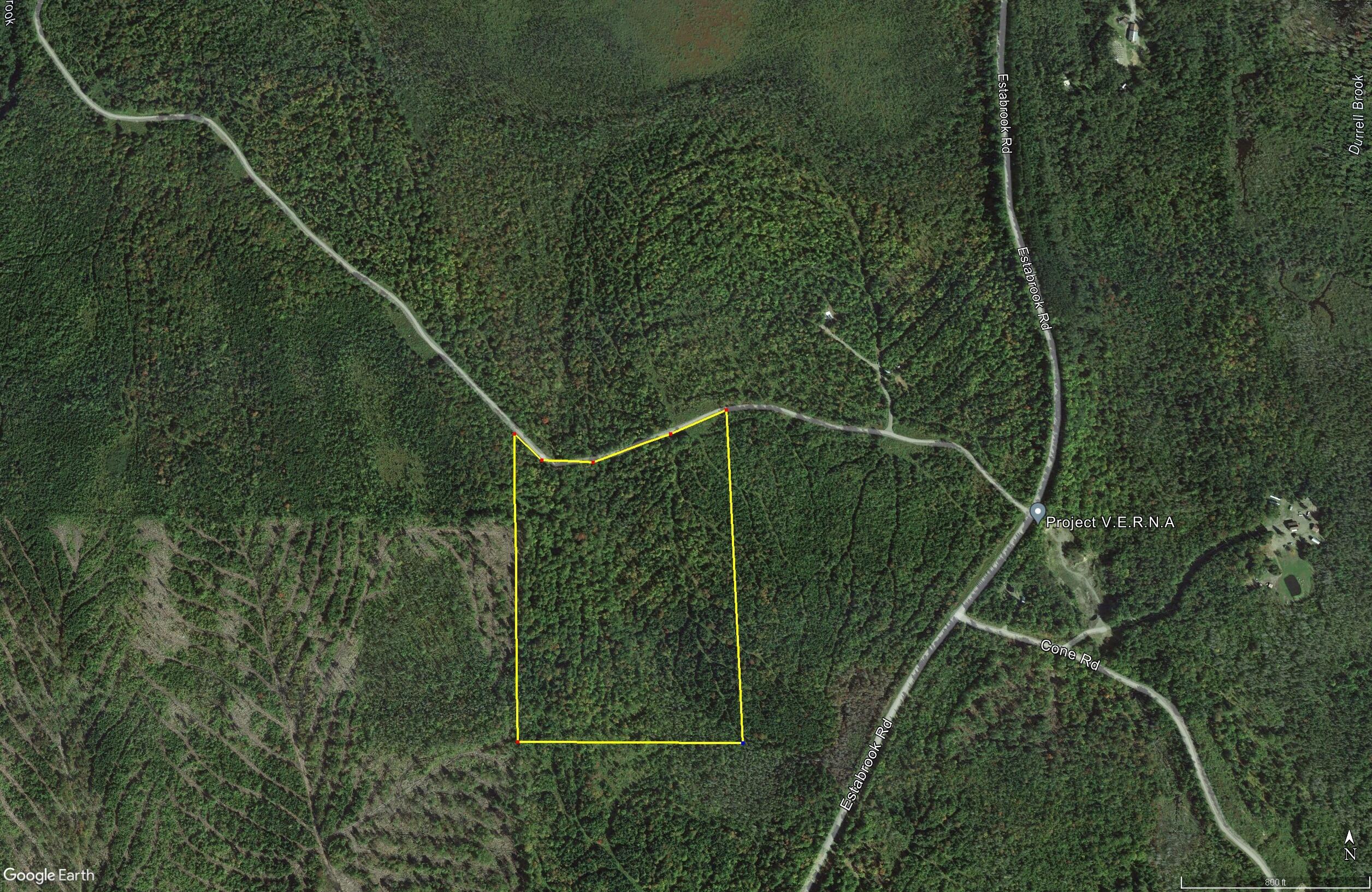 0 Davis Brook Road Amity, ME 04471 - Photo 1 of 5 Davis brook 30 aerial