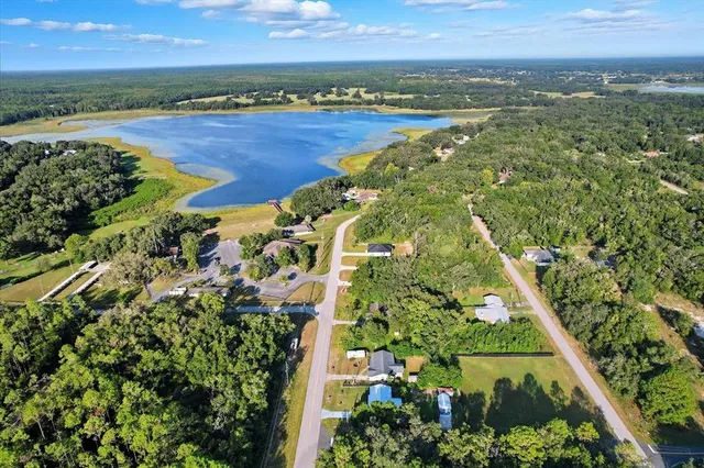 view of an outdoor space and a lake view