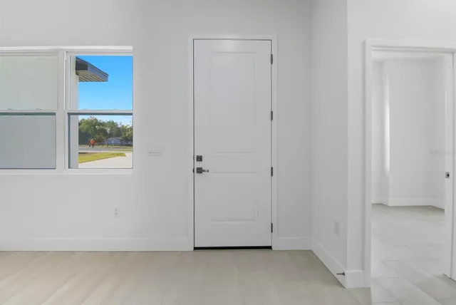 a view of an entryway