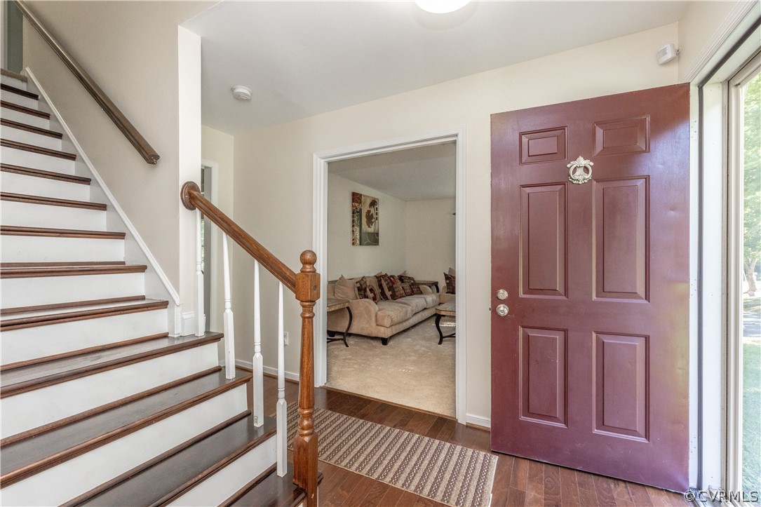 7436 Drexelbrook Road Chesterfield, VA 23832 - Photo 2 of 31 a view of a livingroom from a hallway