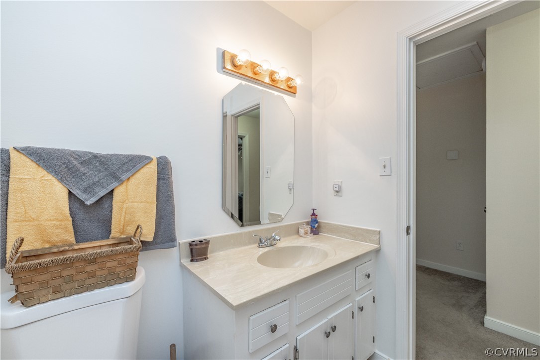 7436 Drexelbrook Road Chesterfield, VA 23832 - Photo 23 of 31 a bathroom with a sink and a mirror