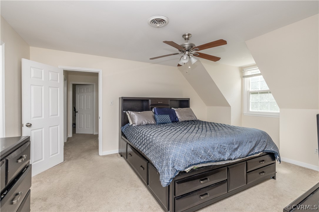 7436 Drexelbrook Road Chesterfield, VA 23832 - Photo 25 of 31 a bed room with a bed and a ceiling fan