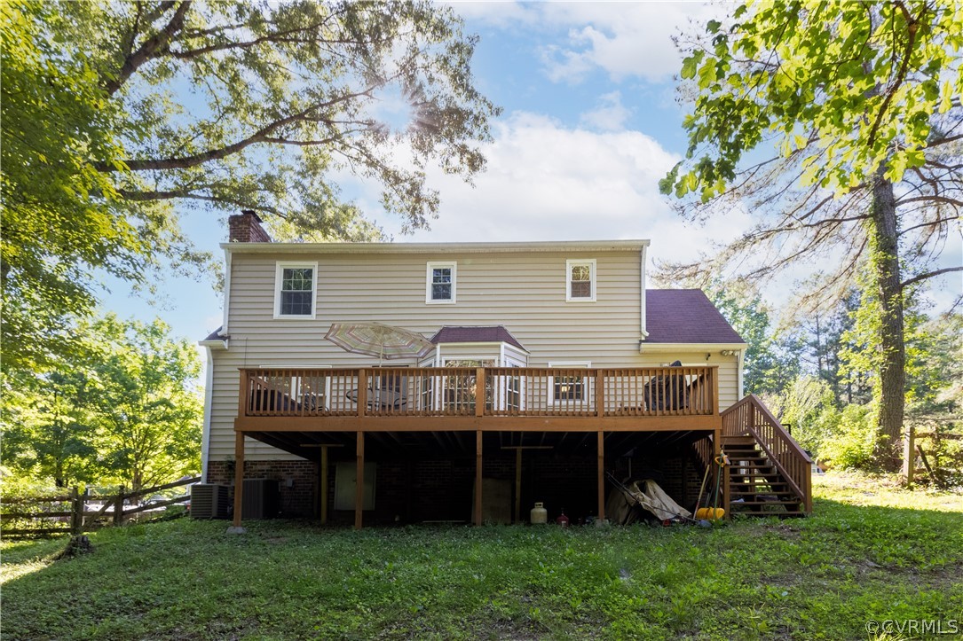 7436 Drexelbrook Road Chesterfield, VA 23832 - Photo 31 of 31 a view of a house with a backyard and a tree