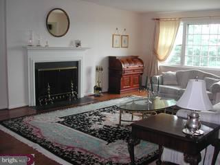 310 High Ridge Road Greenville, DE 19807 - Photo 3 of 6 a living room with a rug a fireplace and a large window