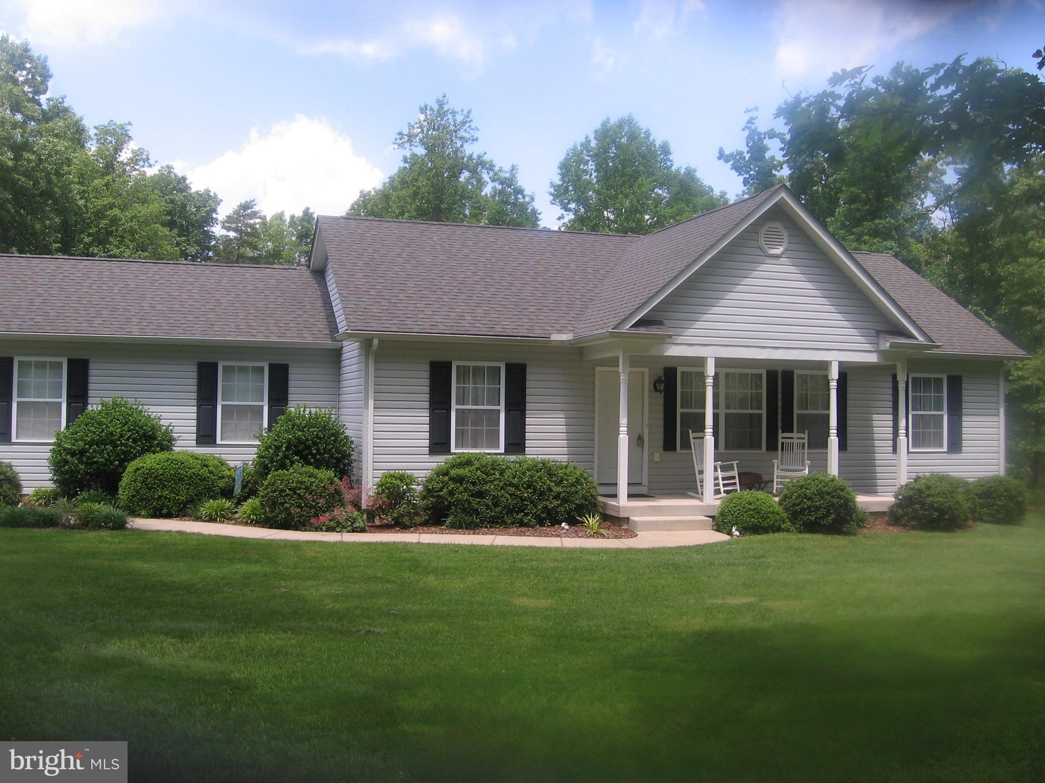 13603 Round Hill Road King George, VA 22485 - Photo 1 of 13 Front view with land scaped lawn