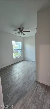 wooden floor in an empty room
