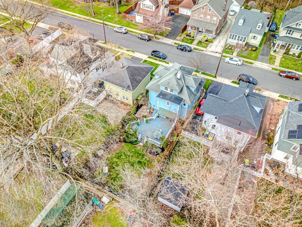 20 Codington Place Somerville, NJ 08876 - Photo 30 of 36 an aerial view of residential houses with outdoor space