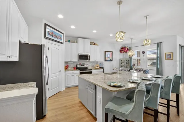 a room with storage and utility