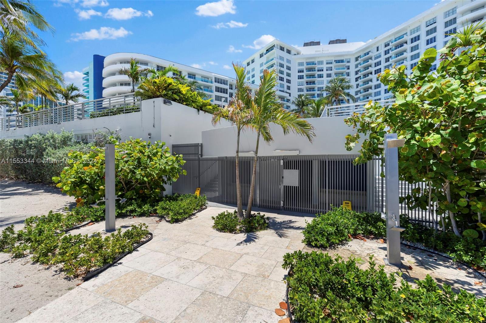 5151 Collins Avenue, Unit 1527 Miami Beach, FL 33140 - Photo 55 of 65 a view of a garden