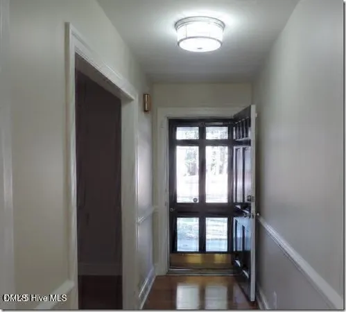 a view of an entryway