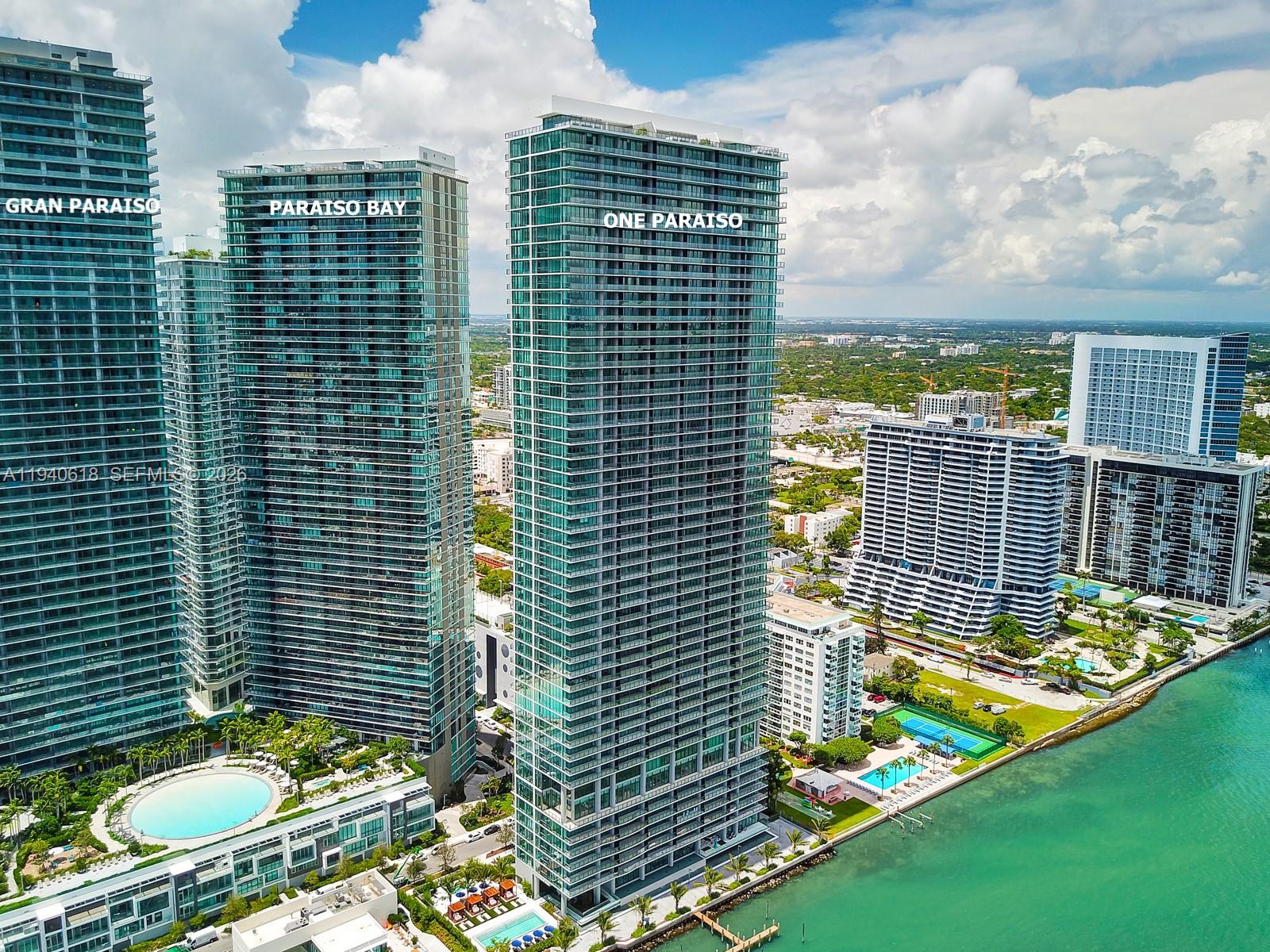480 Northeast 31st Street, Unit 2307 Miami, FL 33137 - Photo 47 of 47 a view of a balcony with a potted plant