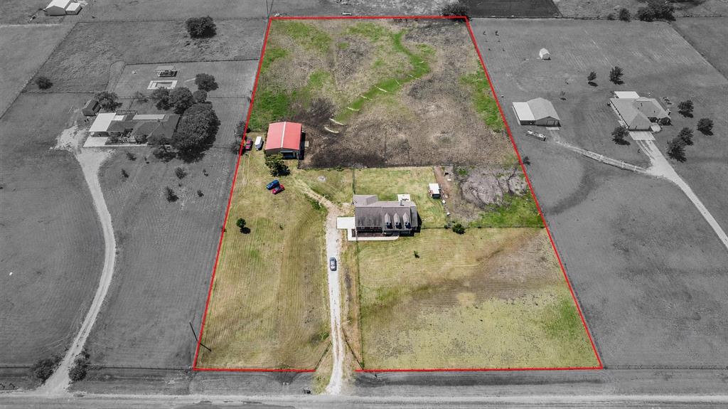 736 Audra Circle Rhome, TX 76078 - Photo 2 of 30 Aerial View - 5 Acres