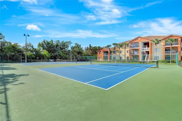 a view of tennis court