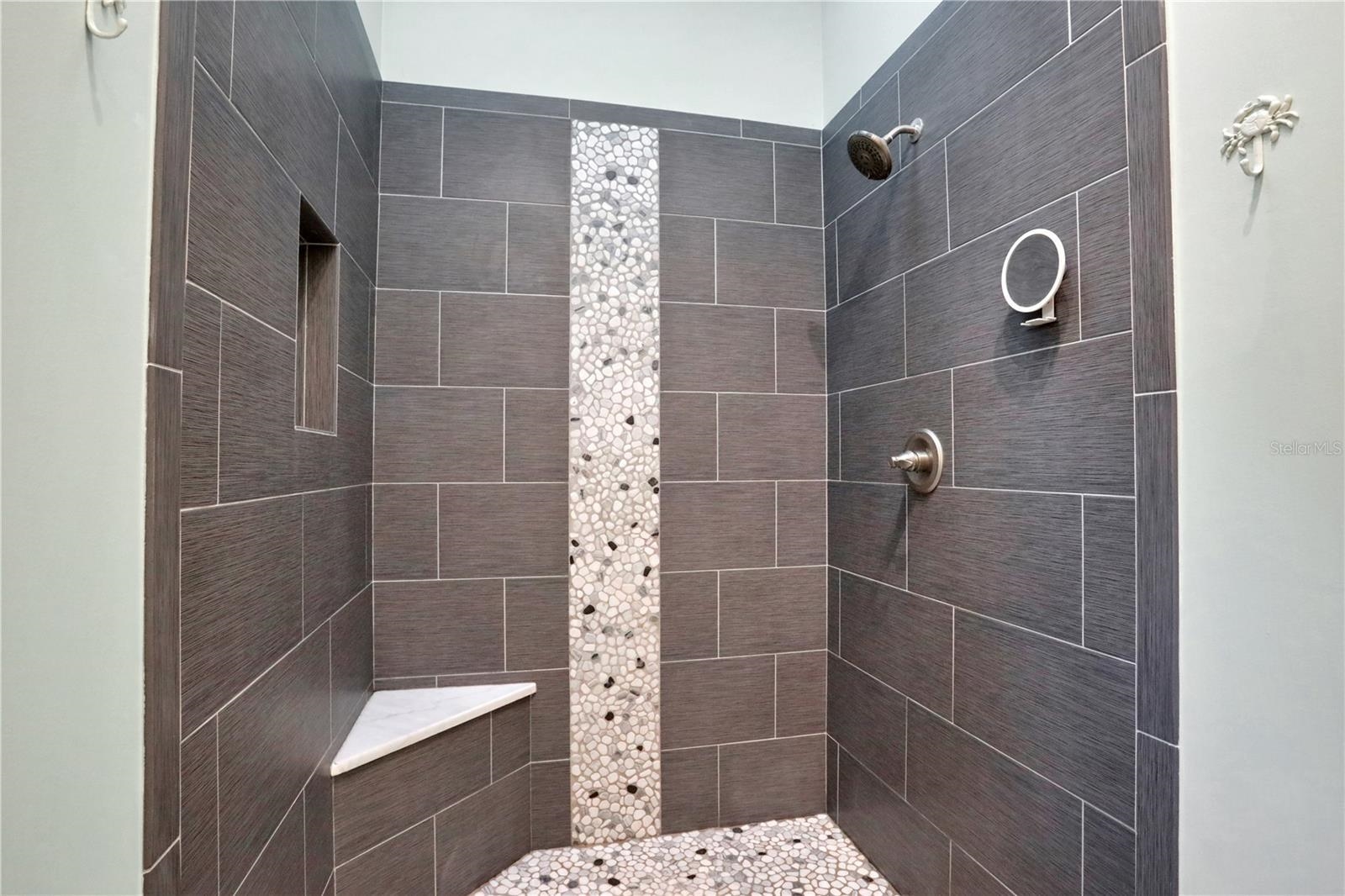 1075 Lambert Avenue Flagler Beach, FL 32136 - Photo 30 of 71 a bathroom with a shower