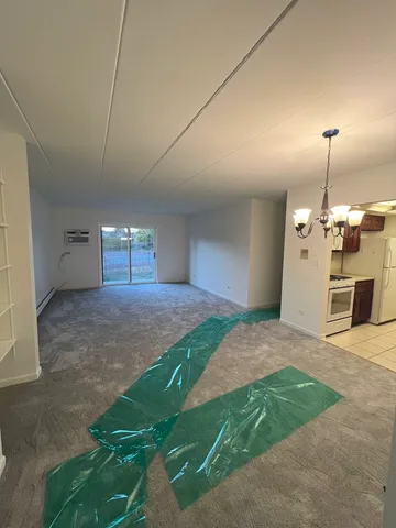 a view of a balcony with an outdoor space