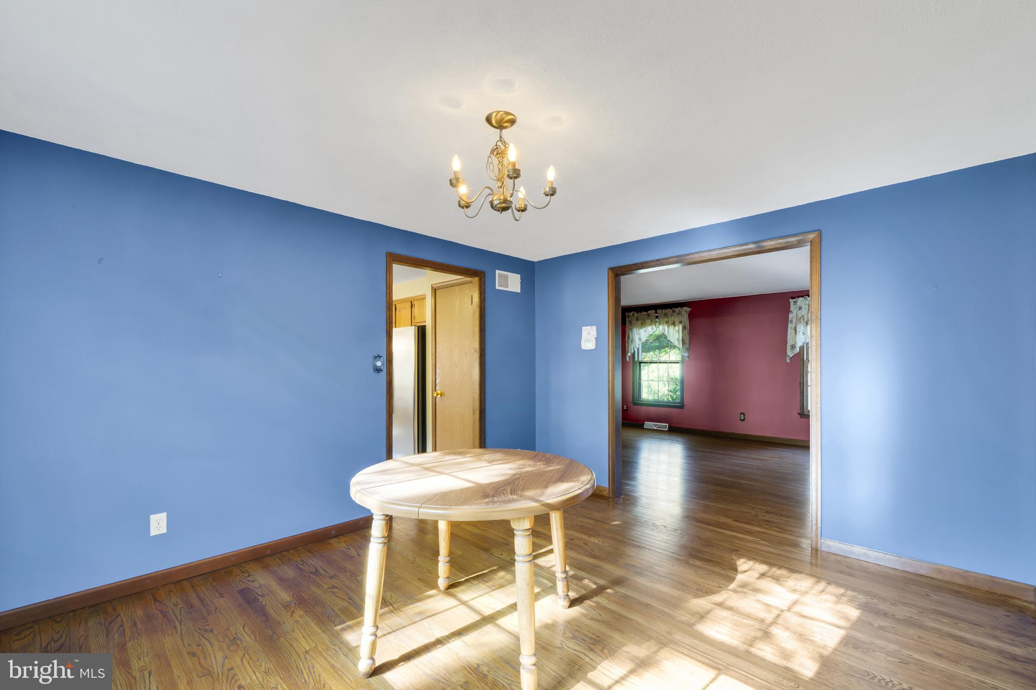 2333 Three Mile Run Road Perkasie, PA 18944 - Photo 22 of 43 a view of a livingroom with a chandelier