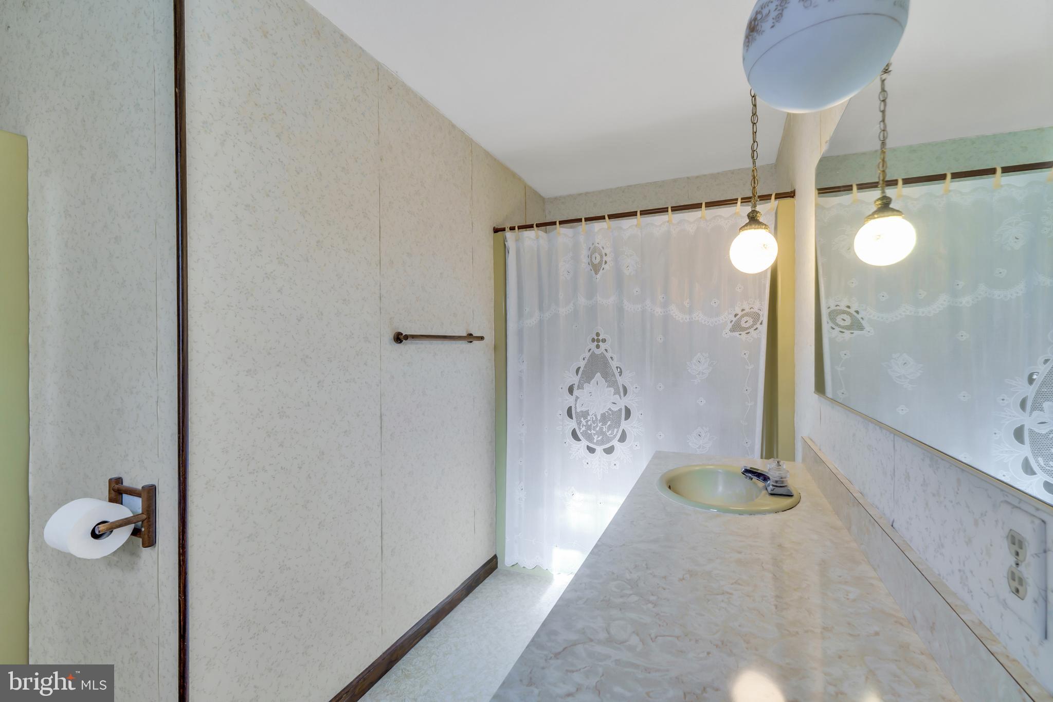 2333 Three Mile Run Road Perkasie, PA 18944 - Photo 27 of 43 a bathroom with a shower and a mirror