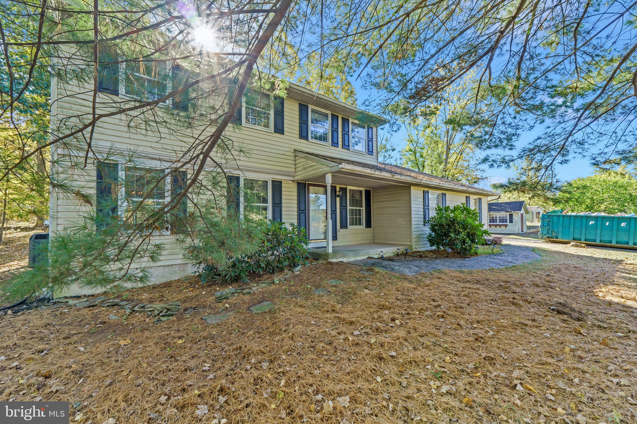 2333 Three Mile Run Road Perkasie, PA 18944 - Photo 5 of 43 front view of a house with a trees