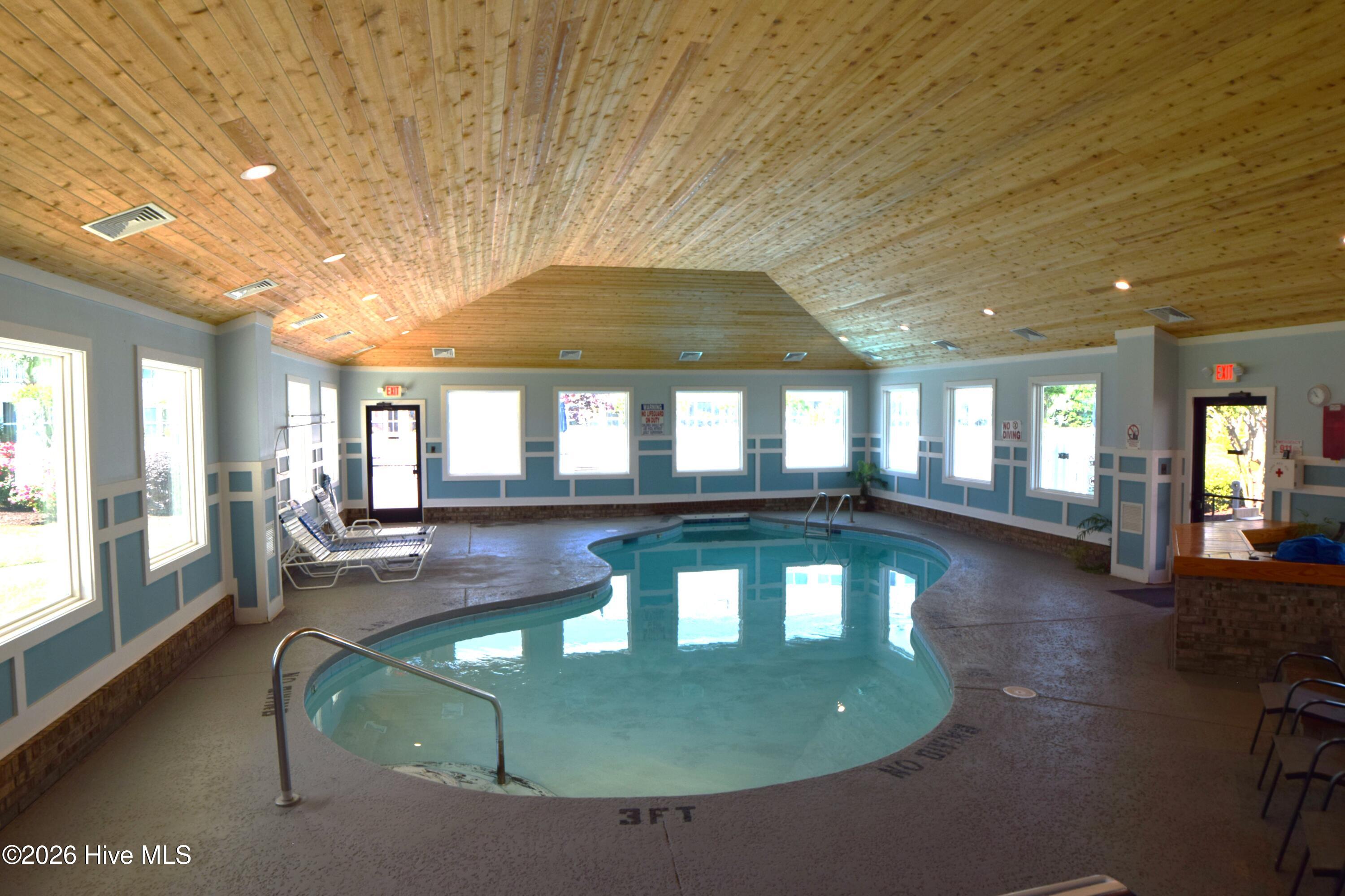 9201 Coast Guard Road, Unit H204 Emerald Isle, NC 28594 - Photo 33 of 39 Indoor Pool