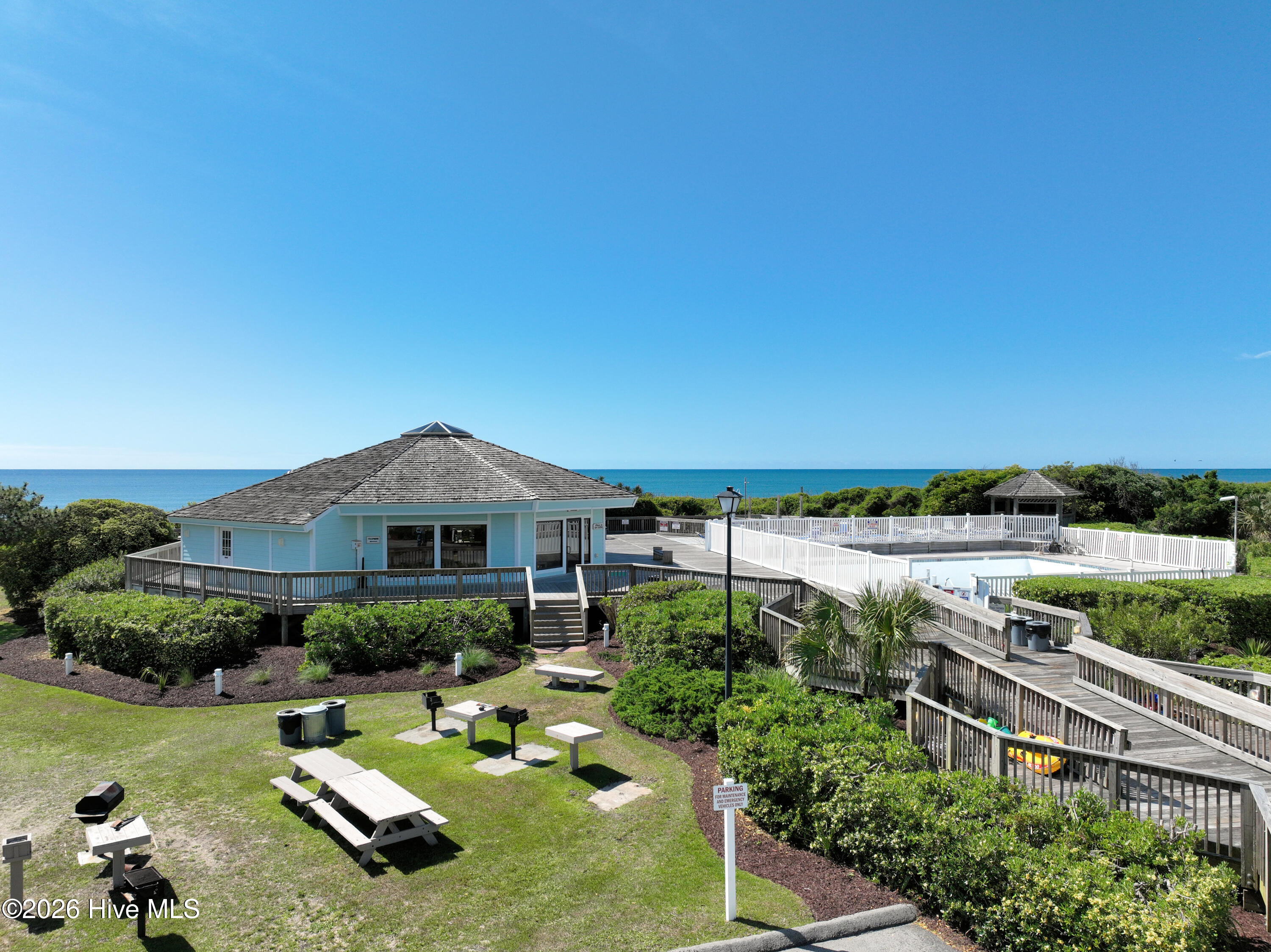 9201 Coast Guard Road, Unit H204 Emerald Isle, NC 28594 - Photo 38 of 39 Clubhouse, Outdoor Pool, Beach accesss