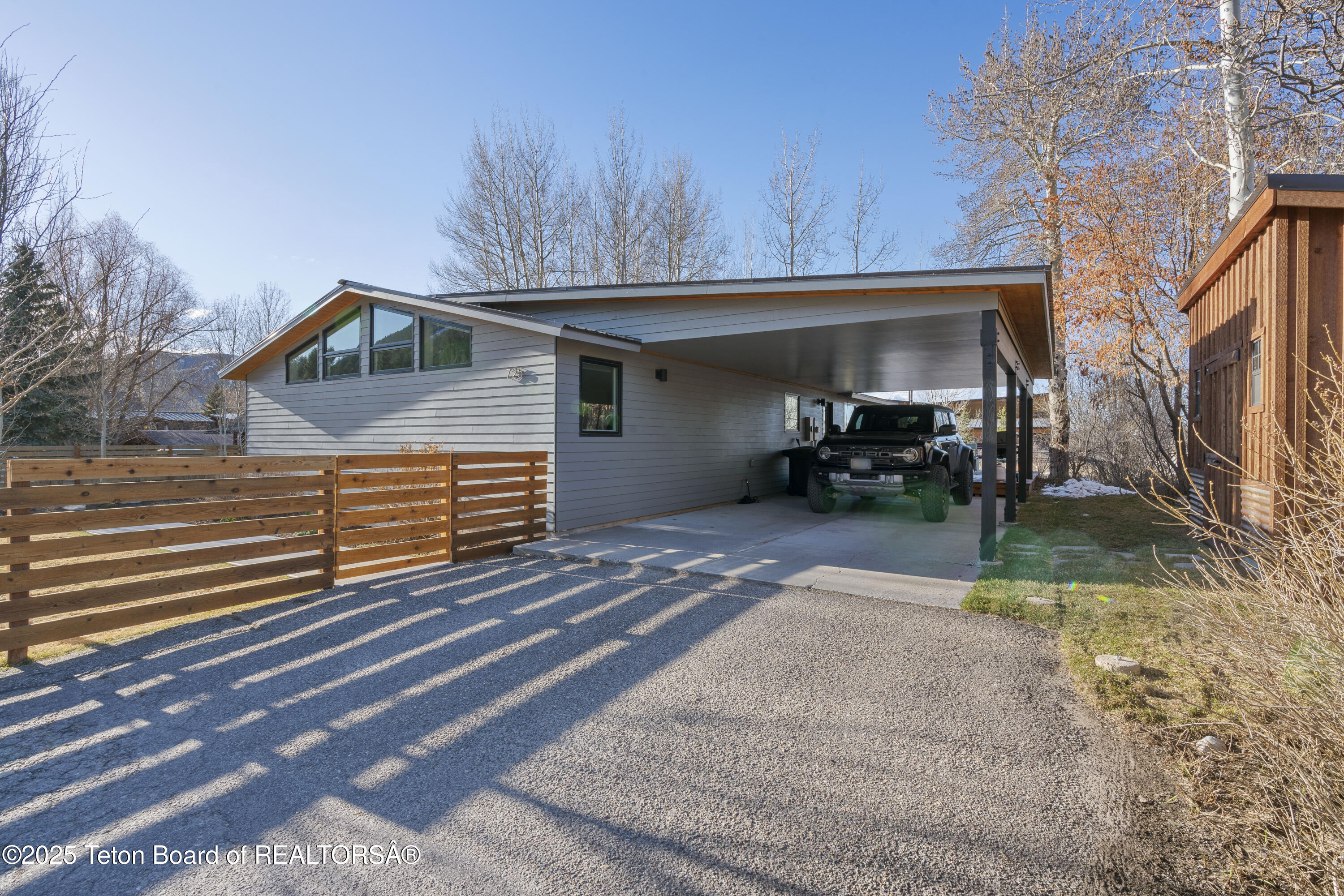 725 Cache Creek Drive Jackson, WY 83001 - Photo 27 of 36 Carport/Storage Shed